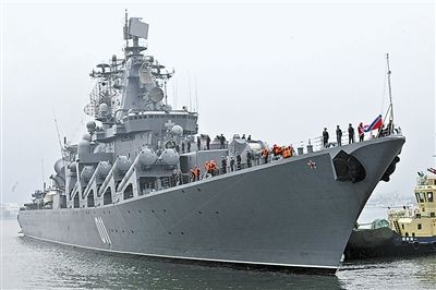 Tàu tuần dương tên lửa Varyag, Hạm đội Thái Bình Dương, Nga.