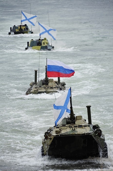 Những hình ảnh ấn tượng trong "Ngày Hải quân" tại Nga 29/7/2012