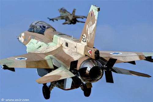 Tiêm kích F-16 của Không quân Israel (ảnh minh hoạ, Nguồn: Internet)