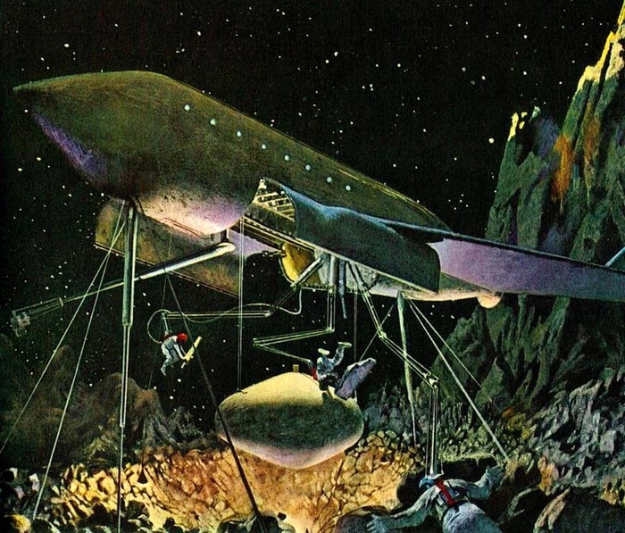 ảnh khoa học viễn tưởng độc đáo của những năm 1950