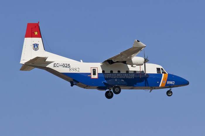 Máy bay C-212-400 của Cảnh sát biển Việt Nam.