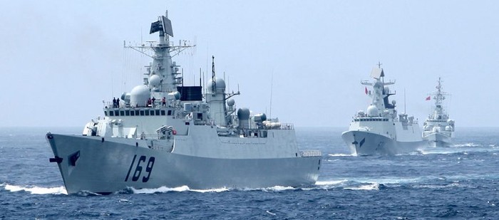 Tàu hải quân TQ (ảnh minh họa)