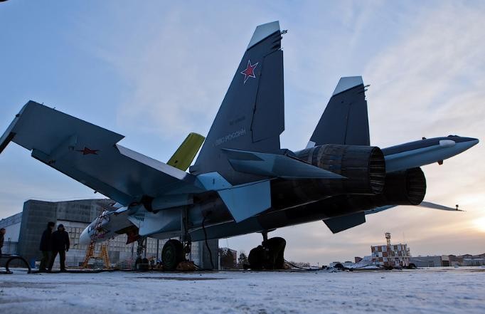Tiêm kích Su-30SM do nhà máy chế tạo hàng không Irkutsk sản xuất