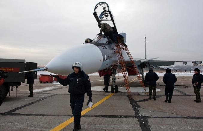 Tiêm kích Su-30SM do nhà máy chế tạo hàng không Irkutsk sản xuất