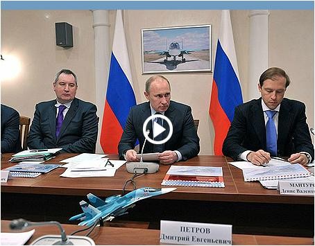 Tổng thống Putin phát biểu tại Hội nghị triển vọng và phát triển của ngành hàng không quân sự Nga.