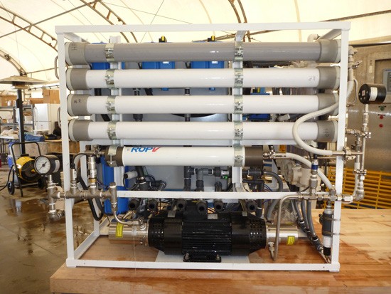 Hệ thống lọc nước mới do Công ty Khoa học Teledyne dưới sự bảo hộ của Cơ quan nghiên cứu cải tiến quốc phòng Mỹ - DARPA nghiên cứu, chế tạo