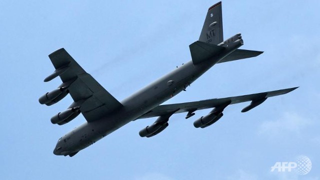 Oanh tạc cơ B-52 của Không quân Mỹ đã bay qua khu vực ADIZ, không cần thông báo với Trung Quốc (ảnh AFP)