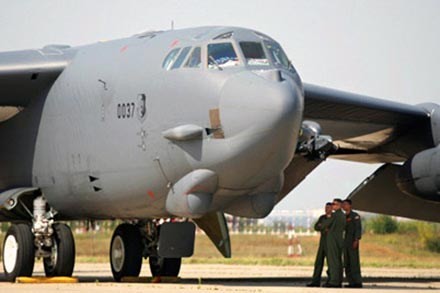 Máy bay ném bom B-52 của Không quân Mỹ (ảnh minh họa)