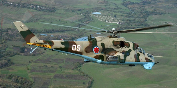 Trực thăng Mi-24 trong biên chế của quân đội Gruzia