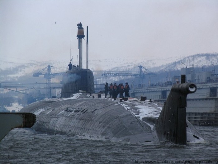 Tàu ngầm của Hạm đội Phương Bắc (ảnh minh hoạ)