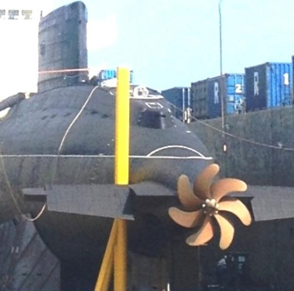 Tàu ngầm Kilo Hà Nội được Nga bàn giao cho Việt Nam vào tháng 11/2013 (ảnh minh hoạ)