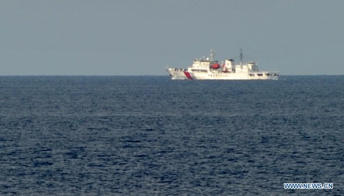 Tàu Hải Tuần 31 hiện diện ở Ấn Độ Dương hôm 22.3.2014