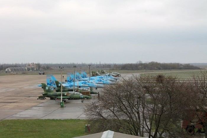 Hình ảnh tại một căn cứ không quân của Ucraine