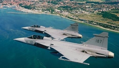 Chiến đấu cơ Jas Gripen của Không quân Thụy Điển