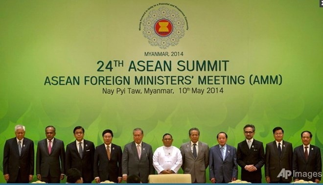 Các Ngoại trưởng ASEAN tại hội nghị.