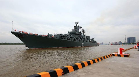 Soái hạm Varyag của Nga
