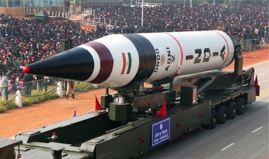 Tên lửa đạn đạo có khả năng mang đầu đạn hạt nhân của Ấn Độ
