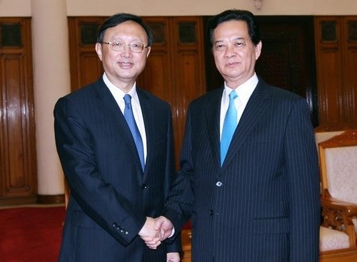 Thủ tướng Việt Nam Nguyễn Tấn Dũng tiếp ông Dương Khiết Trì
