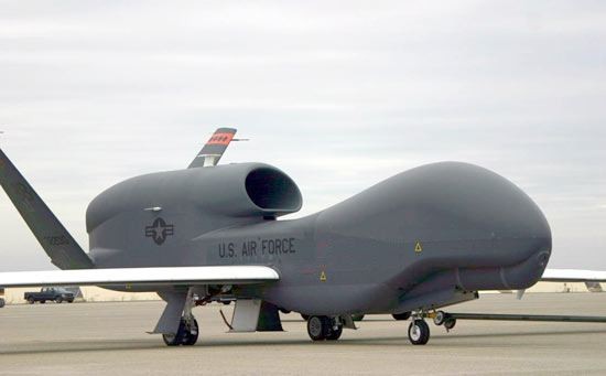 UAV tầm xa Global Hawk của Mỹ đã có mặt ở Nhật Bản