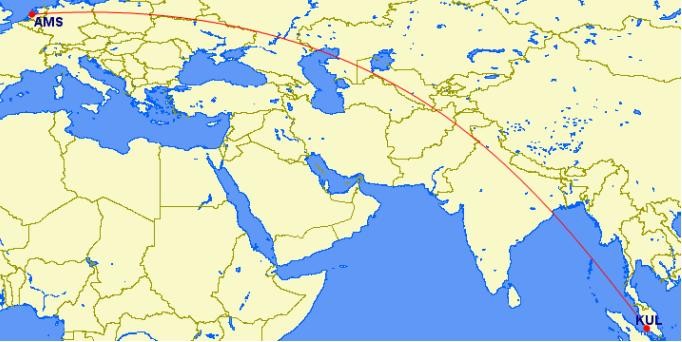 Đường Vòng cung lớn từ Malaysia đến Hà Lan