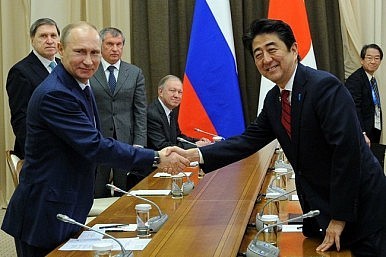 Lãnh đạo Nga - Nhật (ảnh minh họa)