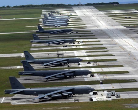 Tài sản của Không quân Mỹ trên đảo Guam