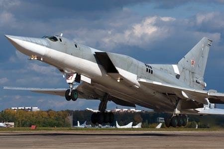 Máy bay ném bom chiến lược TU-22M Backfire của Nga