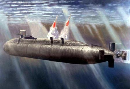 Tàu ngầm Type 096 tưởng tượng của TQ