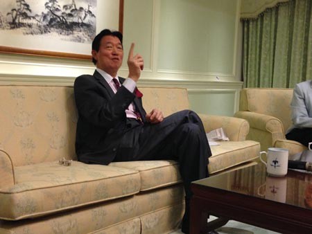 Ông Shen Lyushun - đại diện Đài Loan ở Mỹ