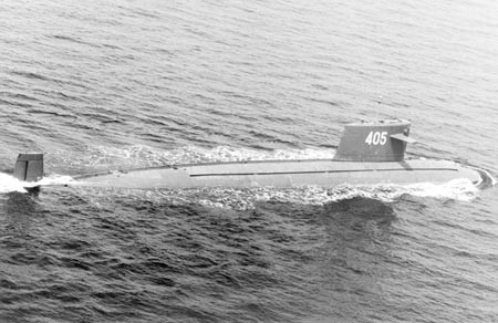 Tàu ngầm hạt nhân lớp Hán của TQ (ảnh minh họa)