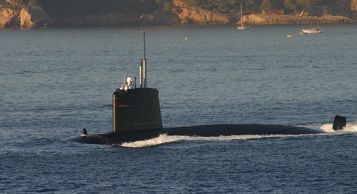 Tàu ngầm Saphir của Pháp