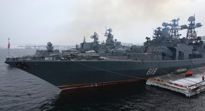 Tàu chiến của Hạm đội Biển Bắc, Hải quân Nga