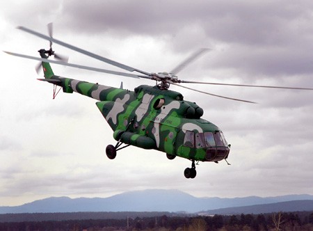 Máy bay trực thăng thiện chiến Mi-171SH của Không quân Peru