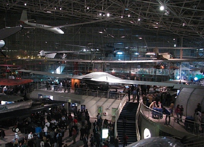 Nơi trưng bày những chiếc UAV và máy bay ném bom của Không quân Mỹ
