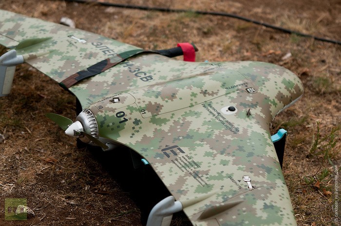 UAV trinh thám được trang bị trong Lữ đoàn.