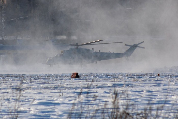 Và hình ảnh mới về trực thăng tấn công Mi-35M vừa mới xuất xưởng cho Không quân Nga