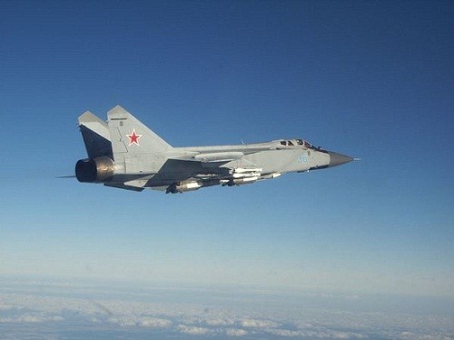 MiG-31 thử nghiệm tên lửa RVV-DB (ảnh minh họa)