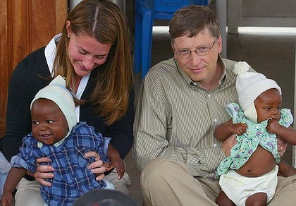 Vợ chồng Bill Gates và các hoạt động từ thiện