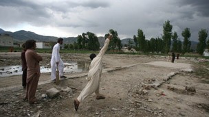 Dinh thự ở Abbottabad của trùm khủng bố khét tiếng Bin Laden đã bị san bằng.