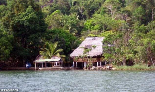 Ngôi nhà ở Belize nơi McAfee sống từ năm 2008 sau khi rời nước Mỹ.