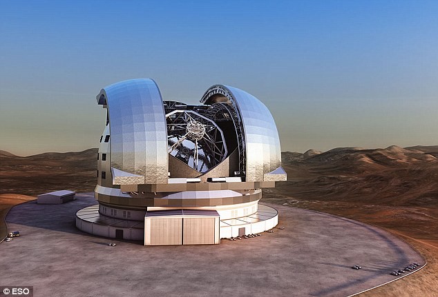 Chiếc kính thiên văn này sẽ được đặt trên một đỉnh núi ở độ cao 3.060m.