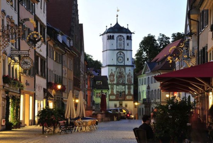 Một trong những khu làng cổ tại Đức.