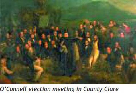 Cuộc họp bầu cử O.Connell tại Hạt Clare