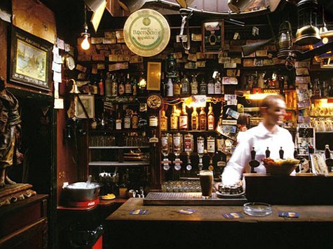 Quán bar ở thủ đô Dublin.