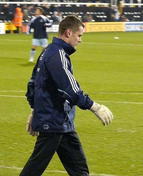 Shay Given khởi động trước trận đấu cho Newcastle năm 2007
