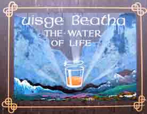 Uisce Beatha trong tiếng Gaelic có nghĩa là "nước của sự sống"