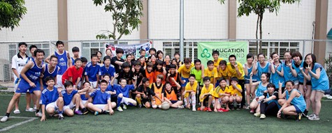 Một số hình ảnh giải đấu các trường học tranh cúp Giáo dục Ireland năm 2012 tại Hà Nội