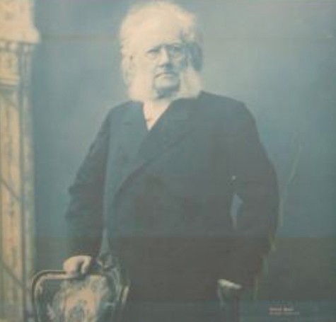 Henrik Ibsen, nhà viết kịch Na Uy, người đã truyền cảm hứng cho James Joyce
