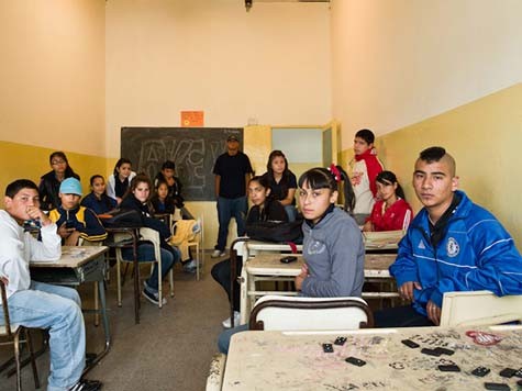 Một lớp học tại Argentina