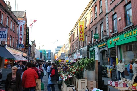 Khu chợ này được coi là một địa điểm nổi tiếng của thành phố Dublin